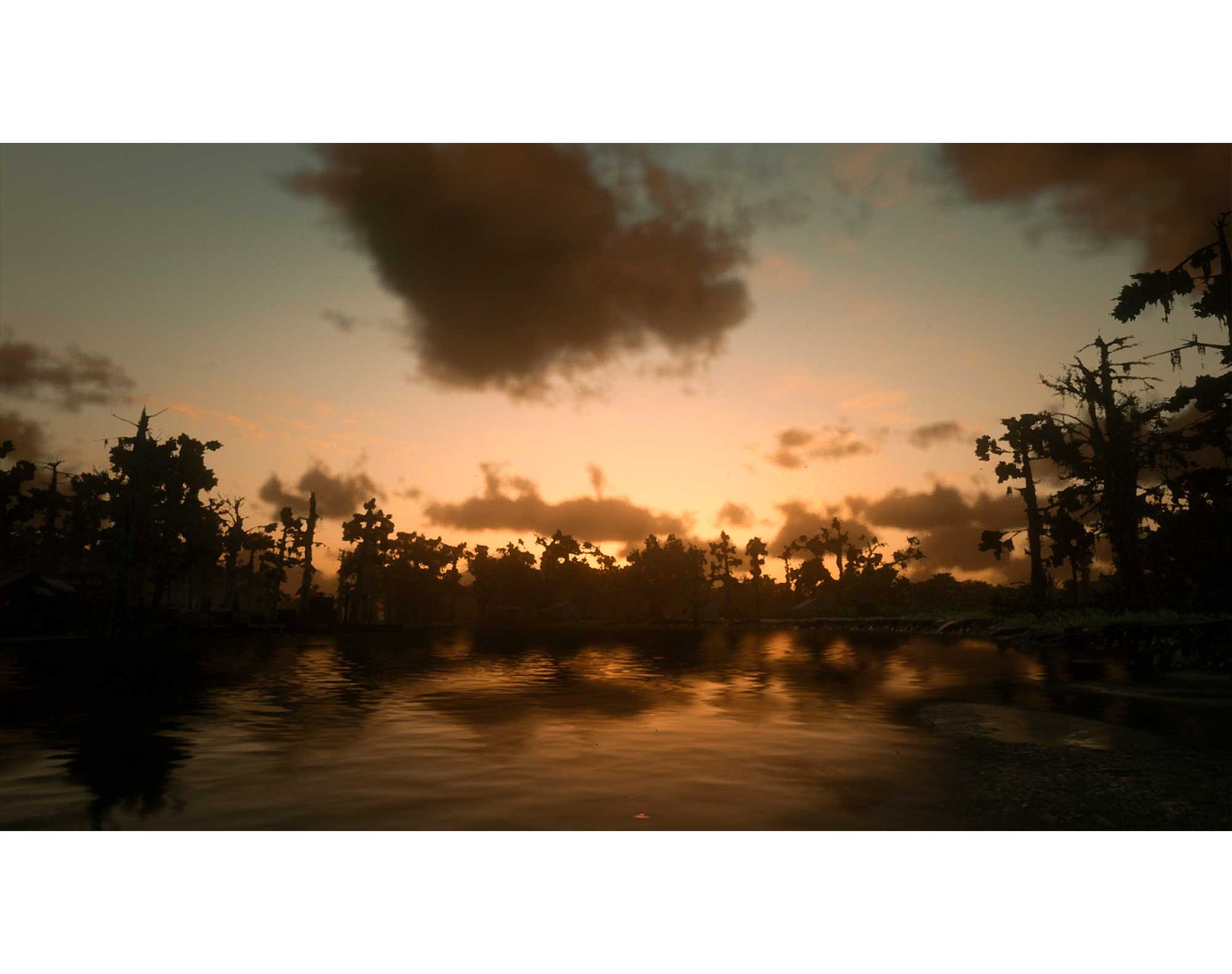 Red Dead Redemption 2 video game photo taken on in-game camera