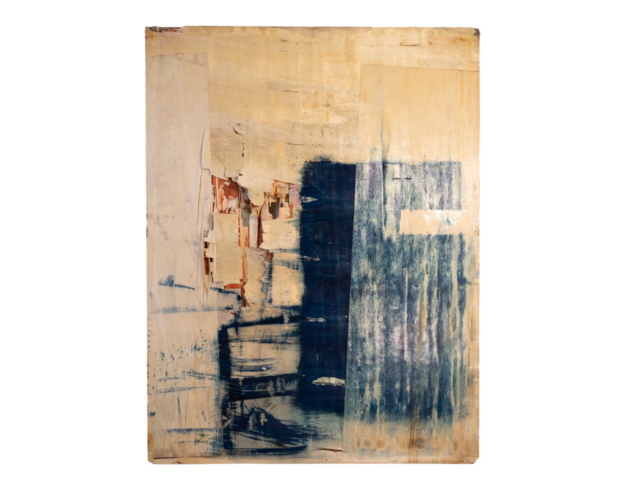 cyanotype on plywood